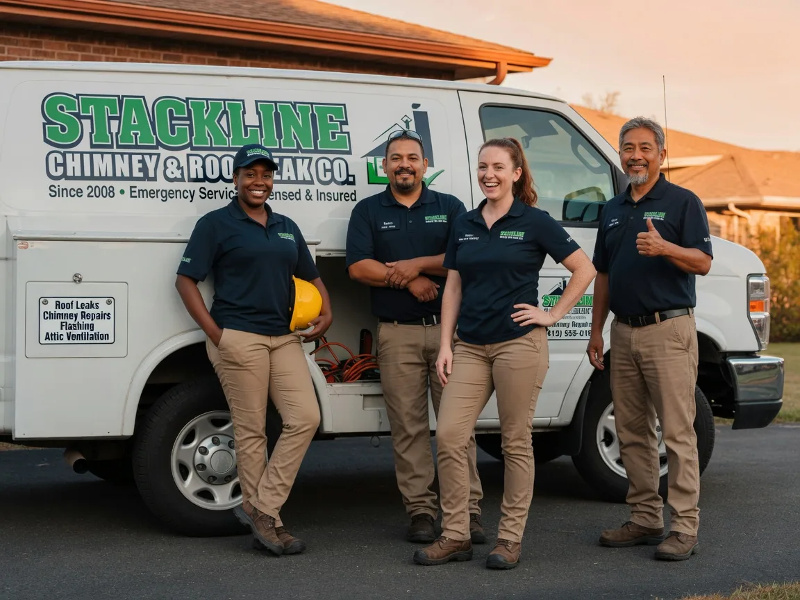 Chimney flashing repair company in Turner, MI